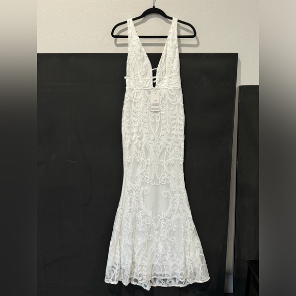 Ruby Sees Alexander Event Dress White - NWT 8 - Picture 4 of 11